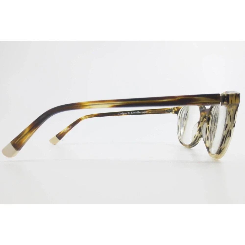 Etnia Barcelona Babylon HVWH Tortoise Shell Round Eyeglasses Frames 47-18-135